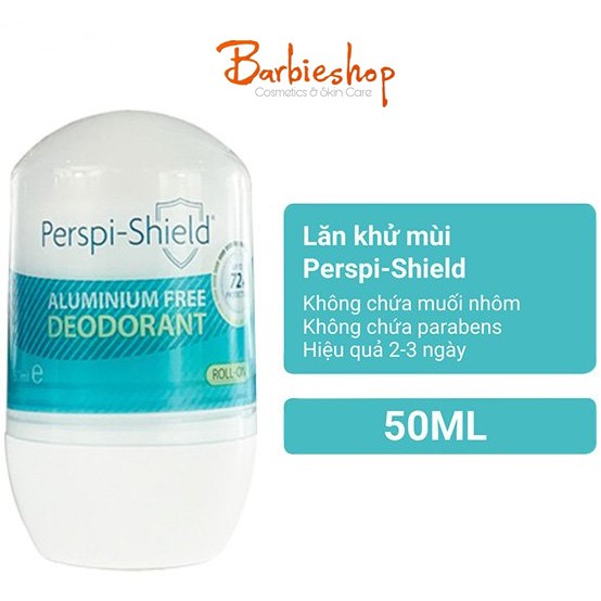 Lăn Khử Mùi Perspi-Shield 72h Aluminium Free Deodorant - 50ml