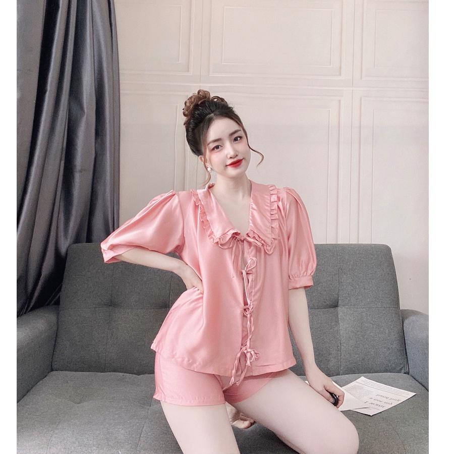 Đồ ngủ nữ sexy gợi cảm cao cấp lụa satin Shutino SA36 | BigBuy360 - bigbuy360.vn