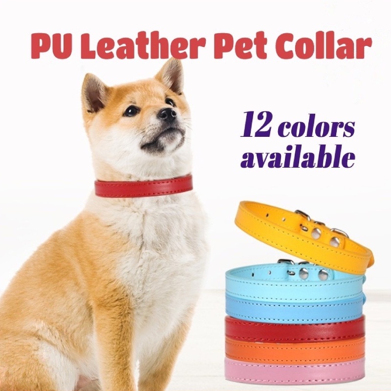 Vòng Cổ Giả Da Cho Thú Cưng