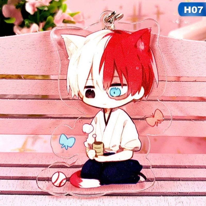 Móc Khóa Hình Nhân Vật Anime Học Viện Anh Hùng