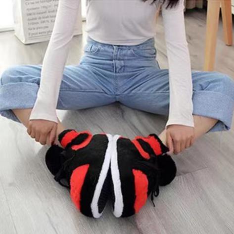 Giày bông mùa đông ĐẾ CAO SU Dép bông đi trong nhà shop vy