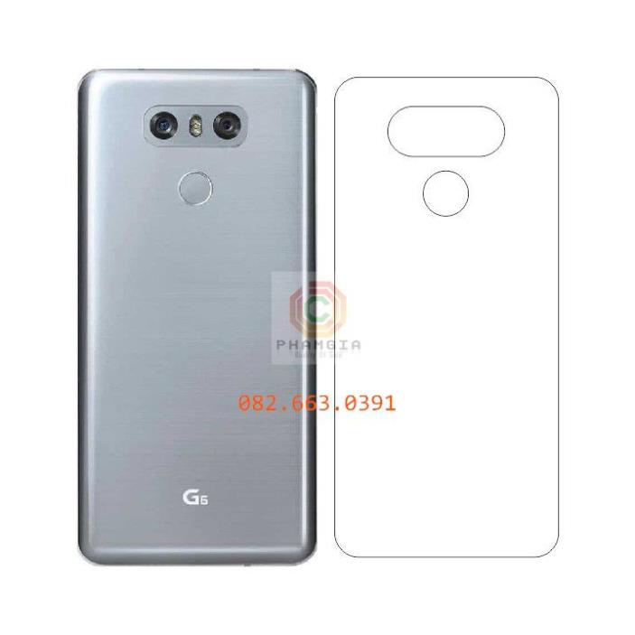 Dán ppf LG G6 loại bóng, nhám cho mặt lưng siêu bảo vệ