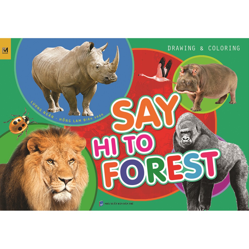 Say Hi To Forest (Sách Vẽ - Tô Màu)