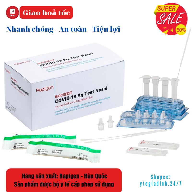 Test Nhanh Biocredit Hàn Quốc Cho Kết Quả Chính Xác Nhanh Chóng Tiện Lợi