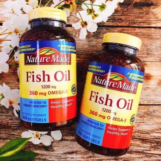 Dầu Cá Omega 3 Nature Made