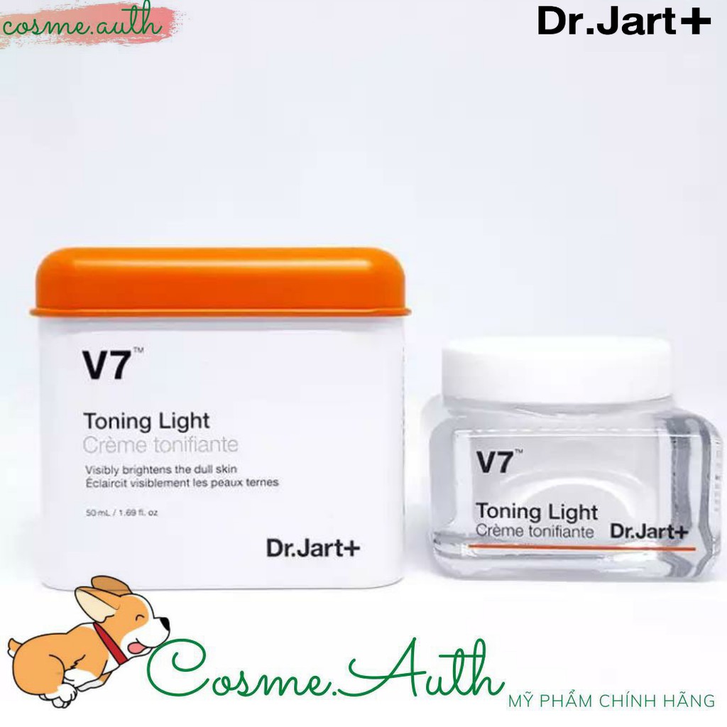 Kem Dưỡng Trắng Da Dr.Jart+ V7 Toning Light FullSize 50ml Hàn Quốc