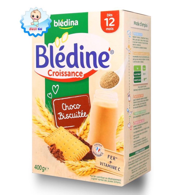 Bột lắc pha sữa Bledina Pháp