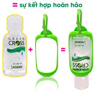 Rửa Tay Khô 🌈HÀNG CHÍNH HÃNG🌈 Gel rửa tay khô GREEN CROSS - chai 60ml  | Greencross