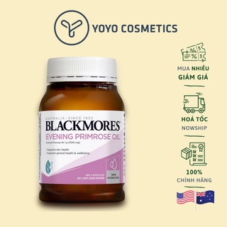 Tinh dầu hoa anh thảo viên uống blackmores evening primrose oil úc chống lão hóa giảm rụng tóc giảm cân 190 1