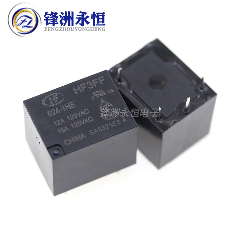 Rơ Le Điện Tử Hf-JQC-3FF-5 005 9 009 12 012 24 024 VDC-1ZS 1HS