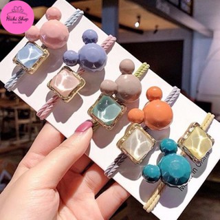 Dây buộc tóc hichi, cột tóc mẫu mới siêu xinh