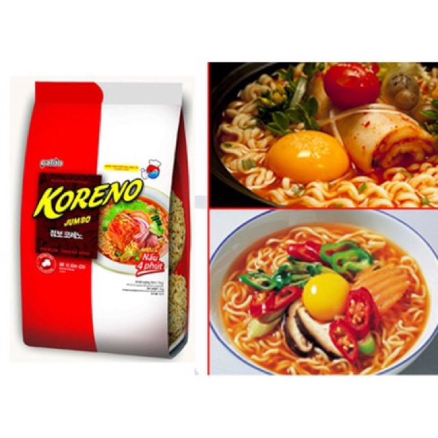 MÌ KORENO HÀN QUỐC BỊCH 1kg