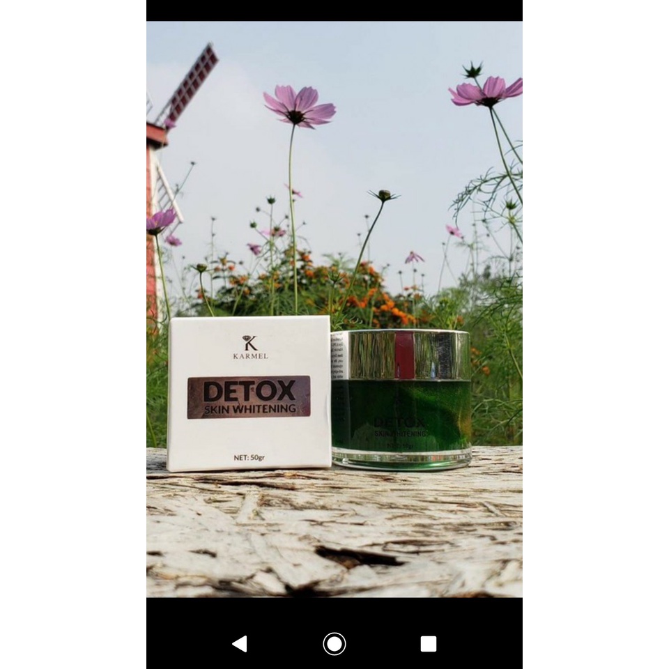 Mặt Nạ Detox Kamel (Karmel) - Thải Độc hút mụn Trắng da, Loại Bỏ vi Khuẩn có hại, Thu nhỏ lỗ chân lô