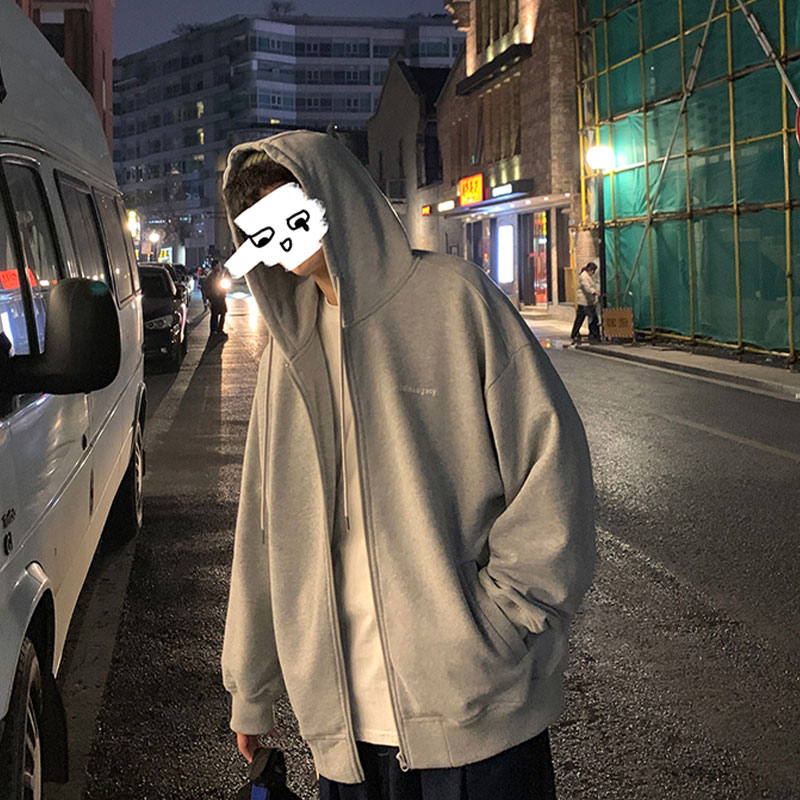 Áo khoác nam mỏng có mũ trùm đầu màu trơn tay dài phong cách thời trang Hàn 5 màu size M-XXL | BigBuy360 - bigbuy360.vn