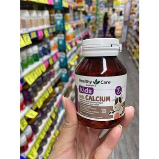 Canxi Healthy Care Milk Calcium, Úc (60v) cho bé biếng ăn, còi xương chậm mọc răng từ 4 tháng tuổi