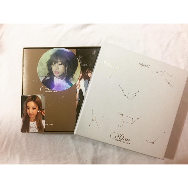 Apink 1st Special album Dear đã khui seal, đầy đủ đồ, photocard Chorong.
