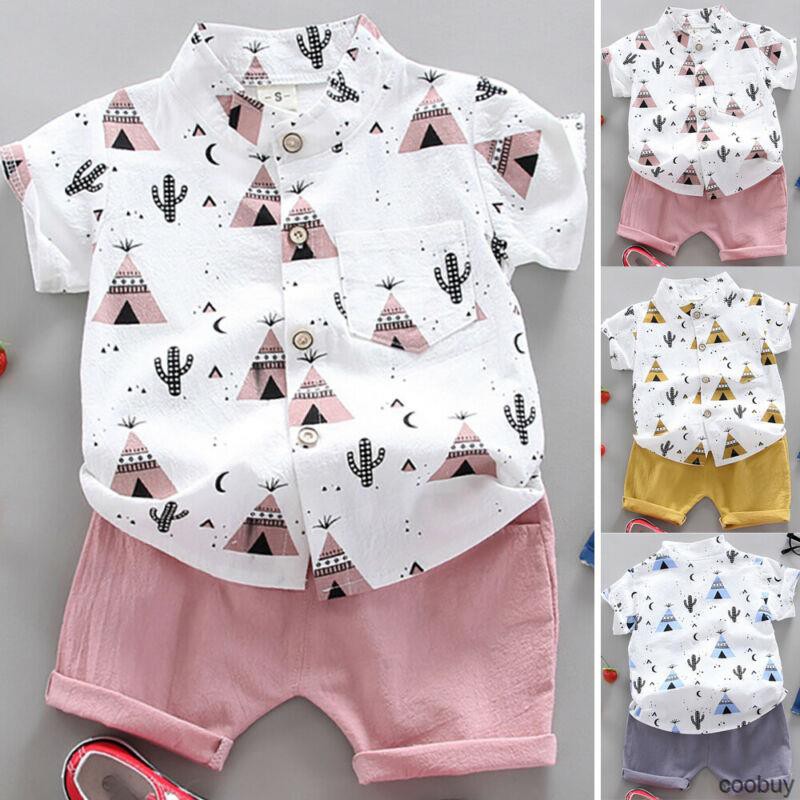 Set Đồ 2 Món Thời Trang Cho Bé Trai Từ 0-4 Tuổi