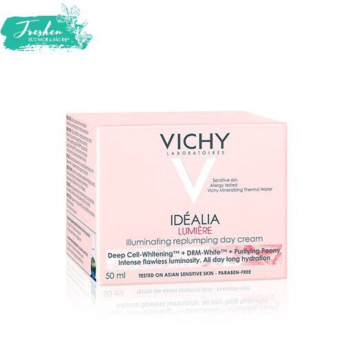 kem dưỡng da trắng hồng căng mọng ban ngày Vichy Ideal Lumiere Day Cream 50ml