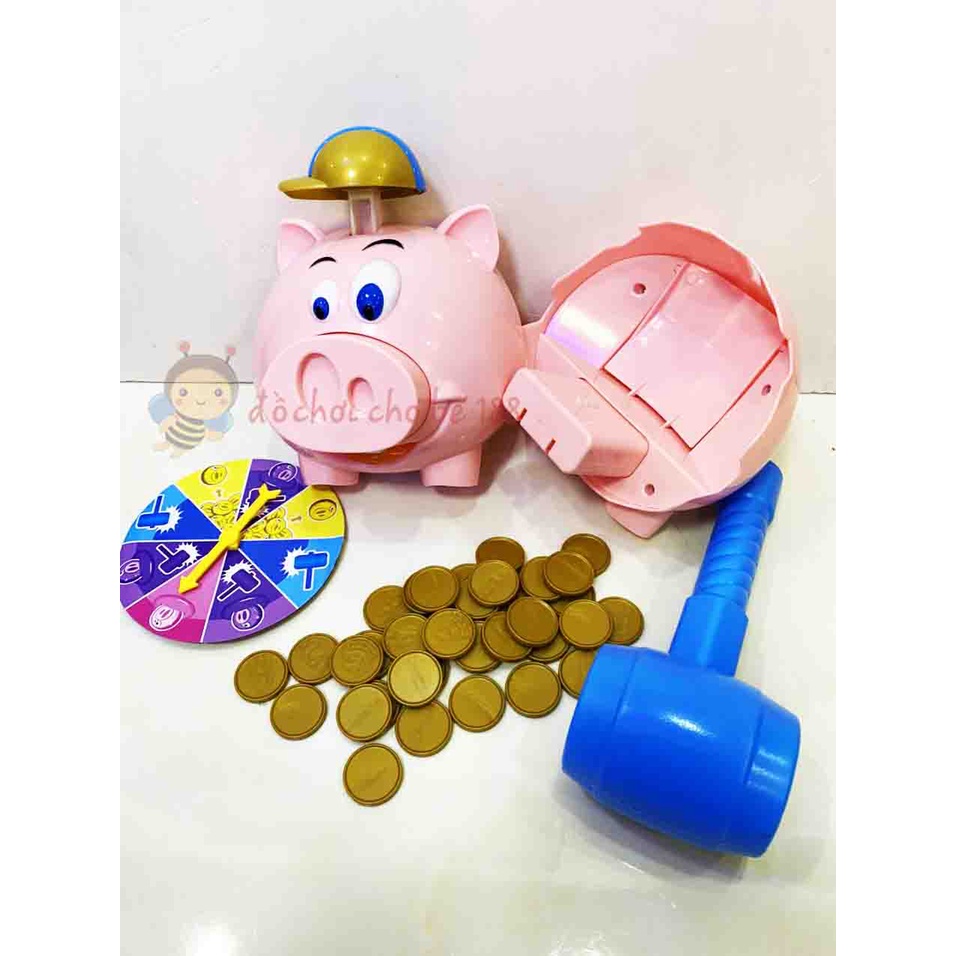 Đồ chơi đập đập heo, đập khủng long lấy vàng trò chơi vui nhộn