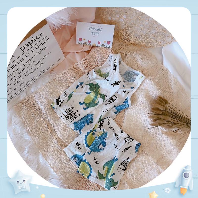 Bộ Đồ 3 Lỗ Thông Hơi Cho Bé Trai