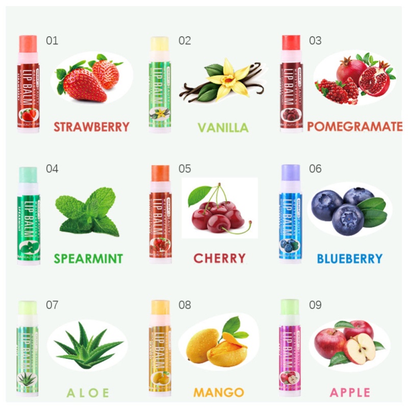 [Hàng mới về] Son dưỡng môi cấp ẩm chống nứt nẻ chăm sóc môi