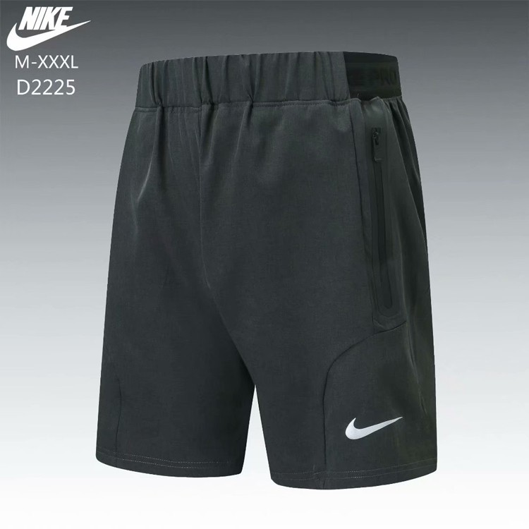 Quần Short Thể Thao Nike Phối Hai Túi Và Khóa Kéo Năng Động