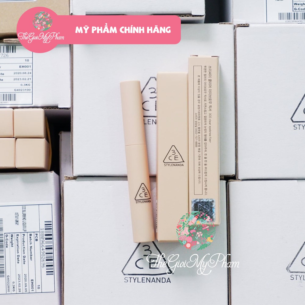 Mascara Định Hình Chân Mày 3CE Stylenanda Clear Eyebrow Fixer  - NEW 2020 | BigBuy360 - bigbuy360.vn