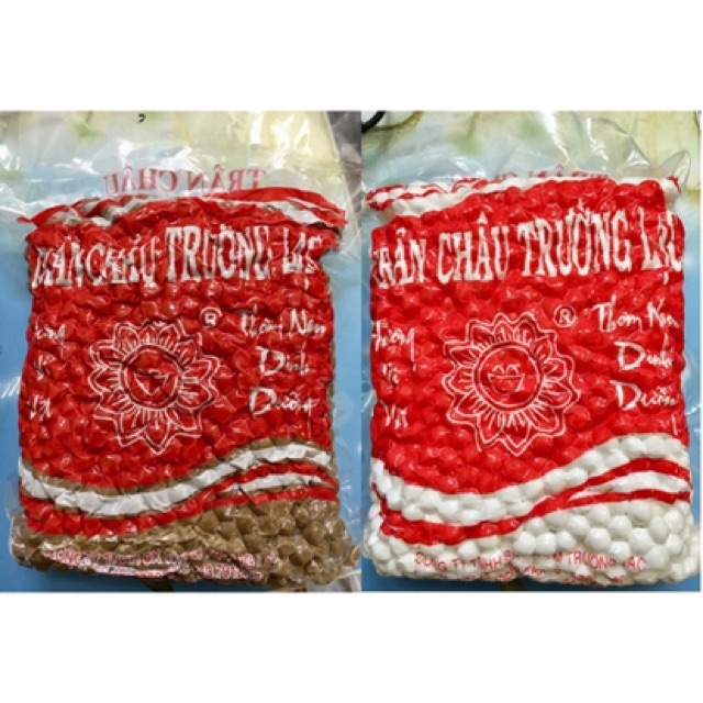 01 Gói trà xanh Thái Lan 200g + 01 Gói trân châu đen Trường Lạc 1Kg