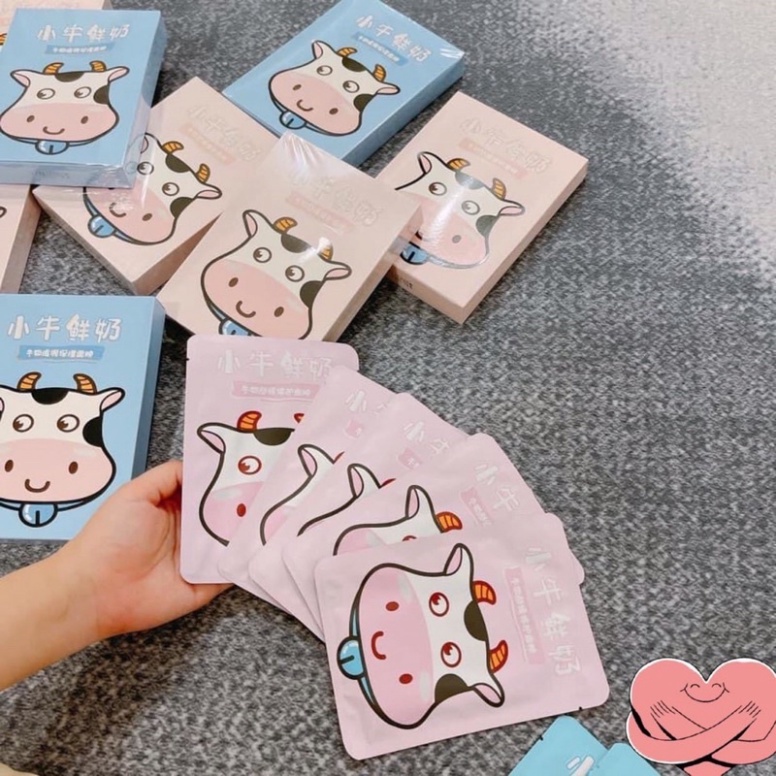 Hộp Mặt Nạ 5 Miếng Bò Sữa