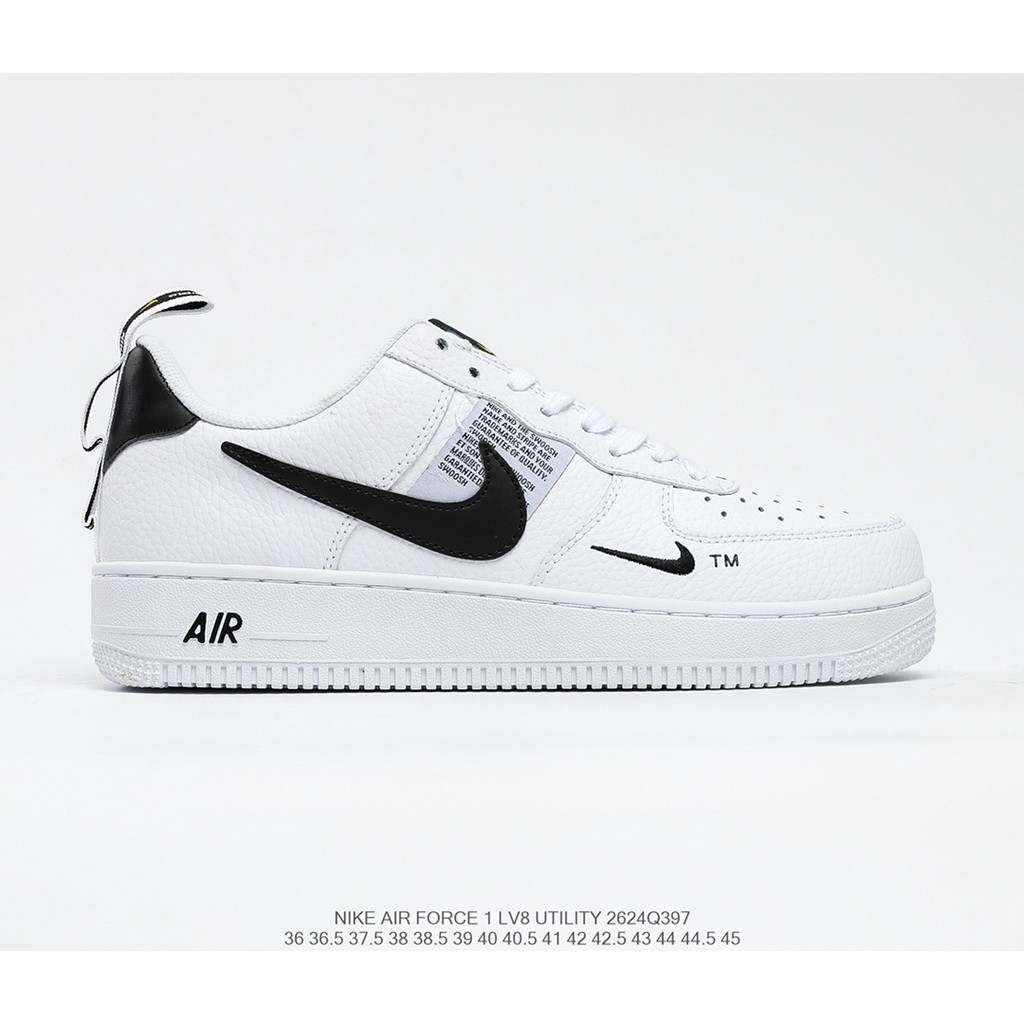 GIÀY SNEAKER MÃ SẢN PHẨM_ Nike Air Force 1 Utility White BLACK Low NHIỀU MÀU PHONG CÁCH FULLBOX + FREESHIP TOÀN QUỐC