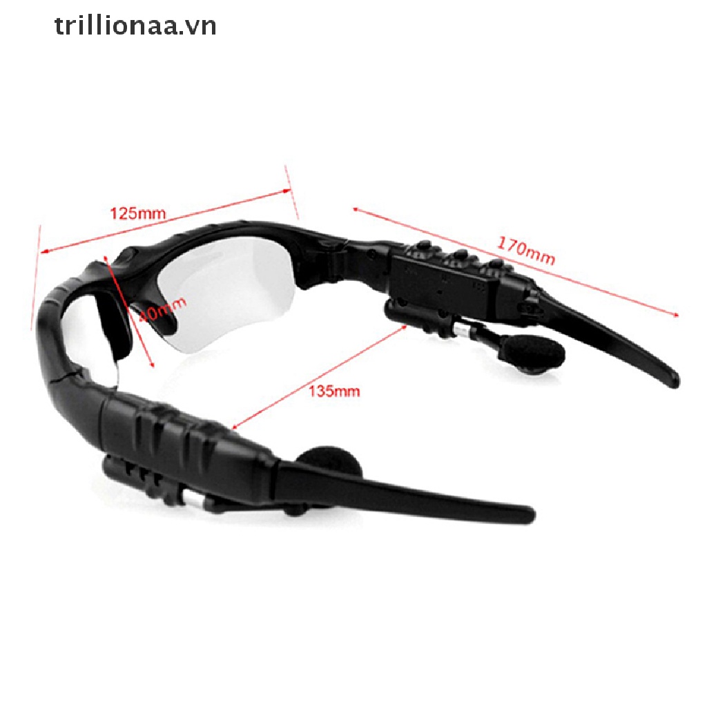 Kính Mát Trillionaaa Kết Nối Bluetooth 5.0 Không Dây