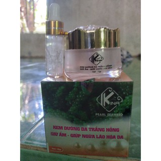 Kina Pearl Seaweed kem trắng da chống nắng se khít lổ chân lông