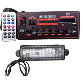 Mạch loa kéo HA8622 ngang kèm led