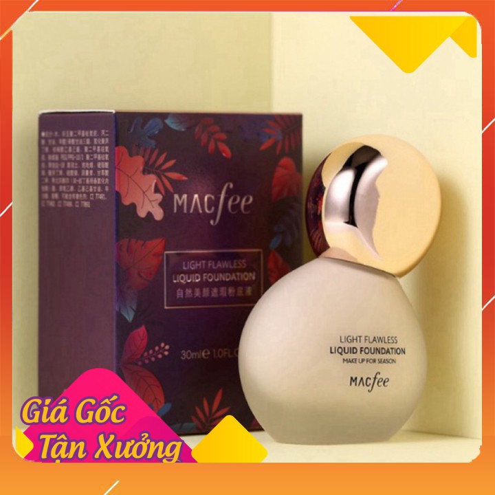 hot trend KEM NỀN MACFEE CHE KHUYẾT ĐIỂM-NÁM-TÀN NHANG