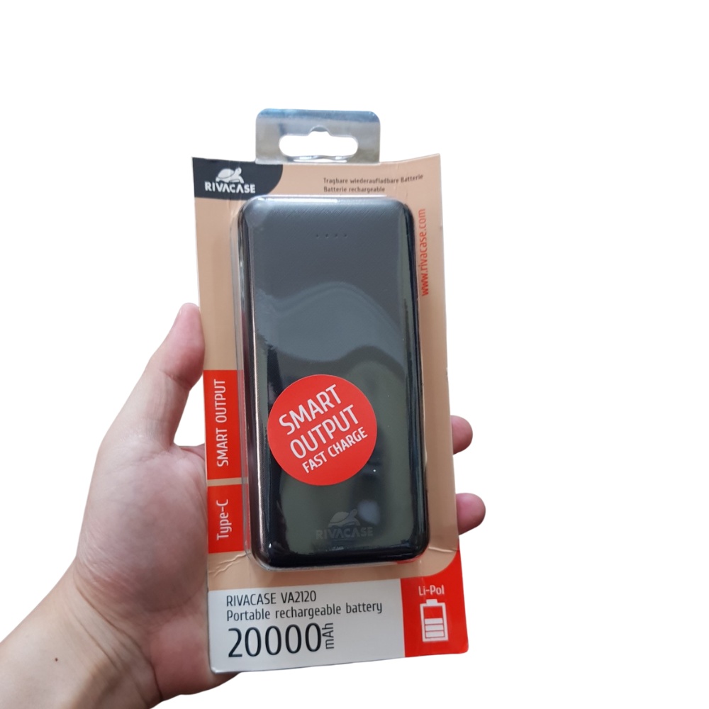 Pin sạc dự phòng RIVACASE VA2120 20000mAh