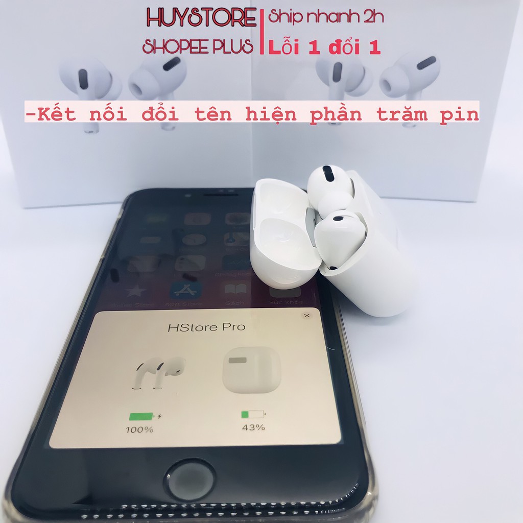 [Mã ELMS05 giảm 5% đơn 300K] Tai nge bluetooth không dây TWS Aripods Pro chống ồn chơi game dùng cho IPhone Android | BigBuy360 - bigbuy360.vn