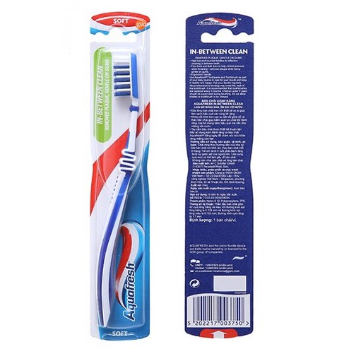 Bàn chải đánh răng Aquafresh Aqua Fresh In-between Clean (giao màu ngẫu nhiên)