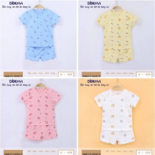 Bộ cài vai cộc tay Dokma DA413 (Sz 6-24m)