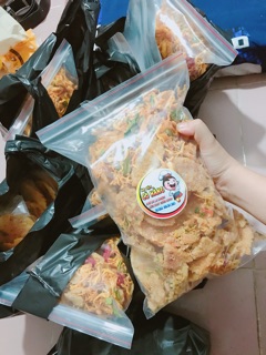 2 Túi cơm cháy khô gà 1kg