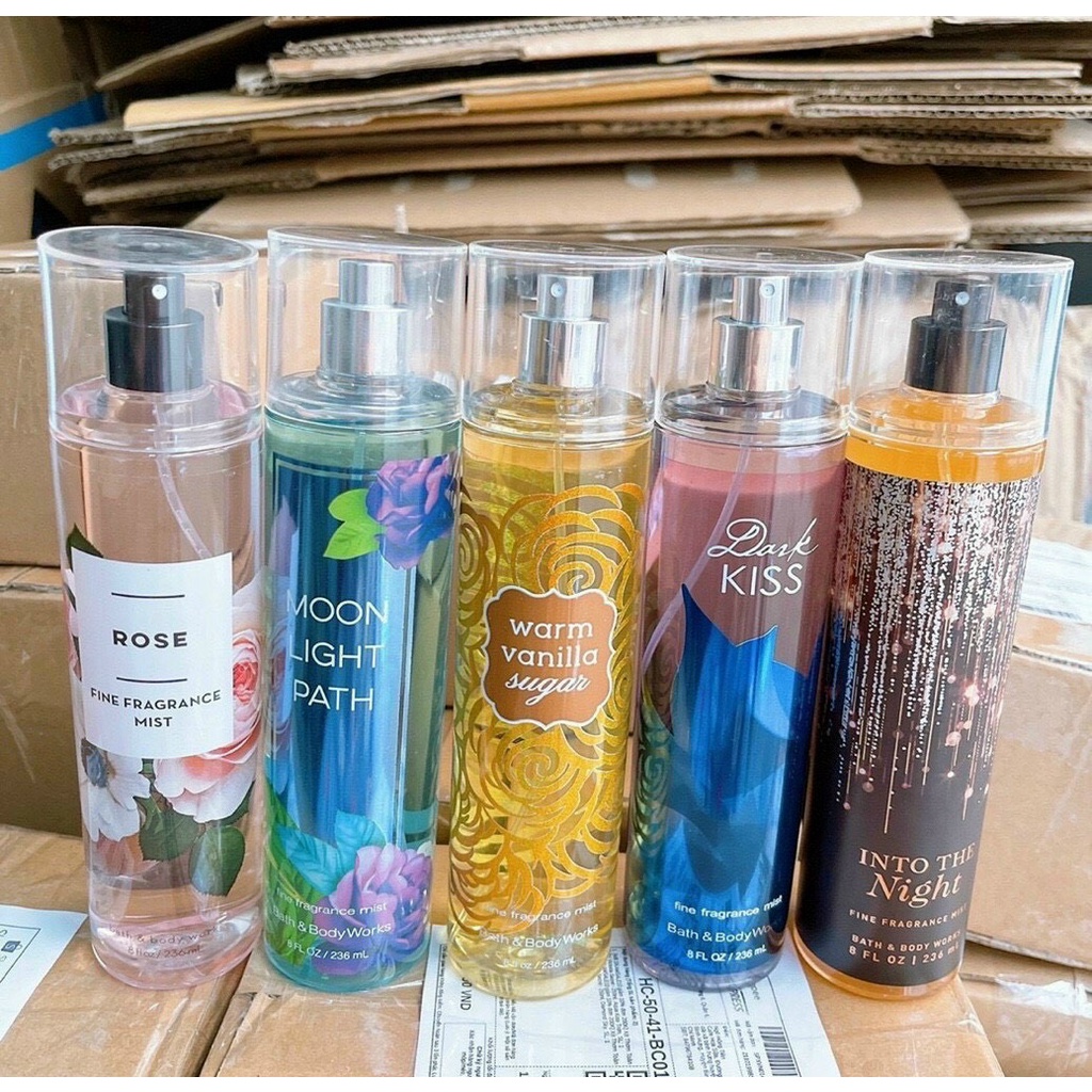 Xịt thơm nước hoa body Vic mẫu mới  236ML