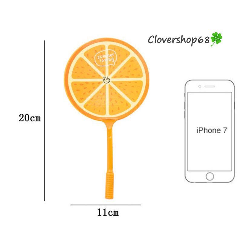 Bút bi quạt hình hoa quả   🍀 Clovershop68 🍀