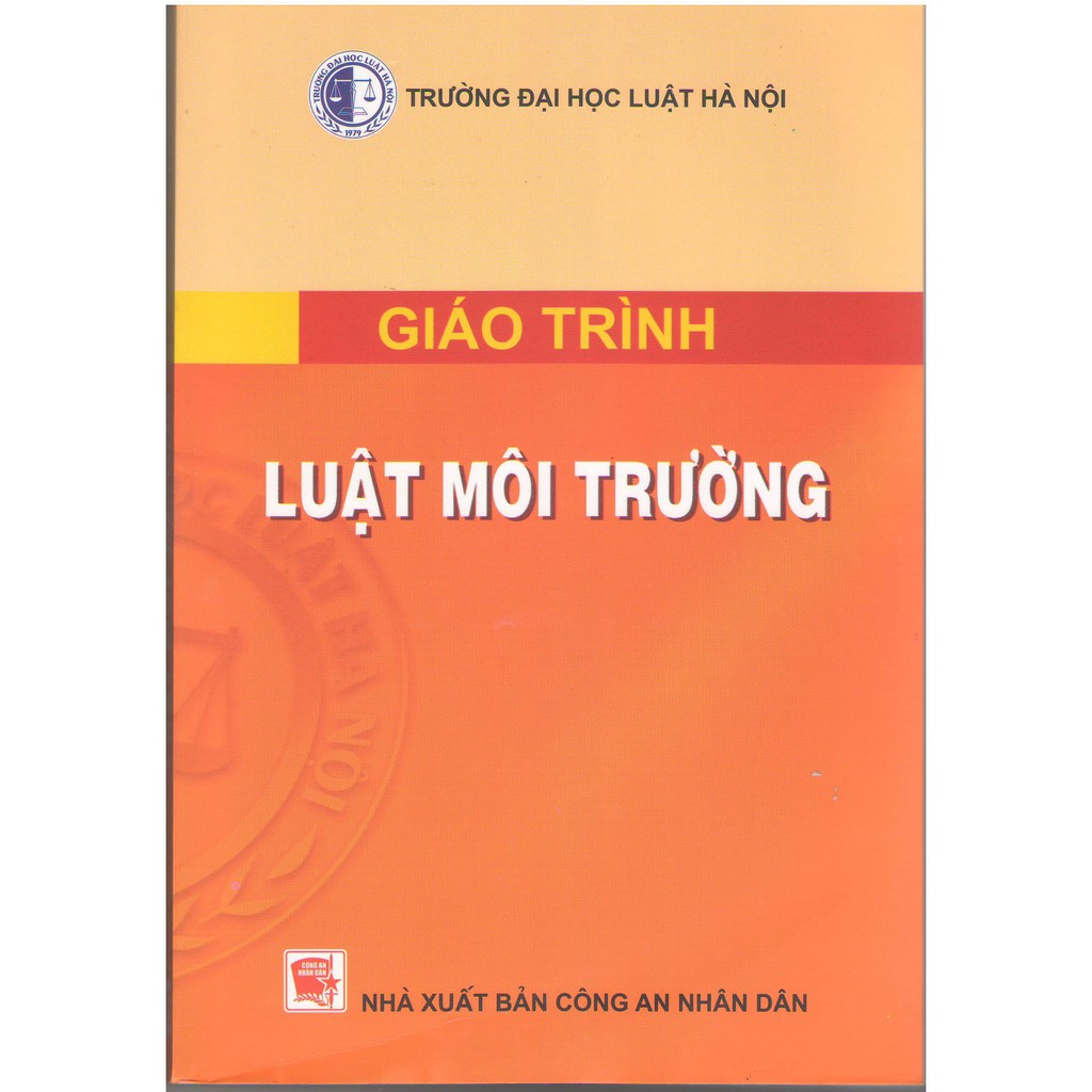 Sách - Giáo trình Luật môi trường