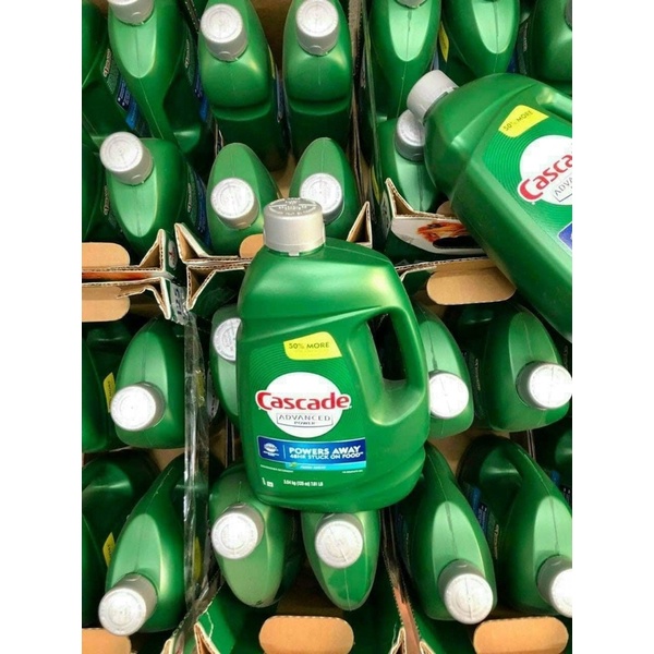 Nước Rửa Chén Cascade Advanced Power Liquid Dishwassher 3.54kg - Mỹ