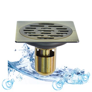 THOÁT SÀN INOX304 CHỐNG MÙI HÔI & CÔN TRÙNG LÕI ĐẦU ĐAN  10x10cm CAPU542