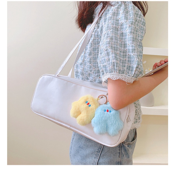 Móc Khóa Búp Bê Nhồi Bông Mềm Mại Dễ Thương