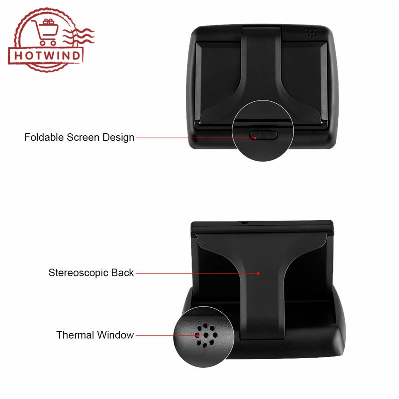 Camera lùi xe góc rộng 170 ° + 4.3 " LCD có dây kết nối với tầm nhìn ban đêm tốt | BigBuy360 - bigbuy360.vn