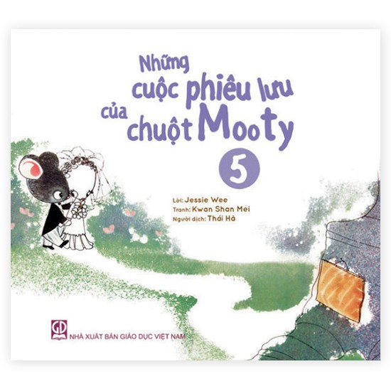 Com 5 cuốn truyện tranh Những cuộc phiêu lưu của chuột Mooty