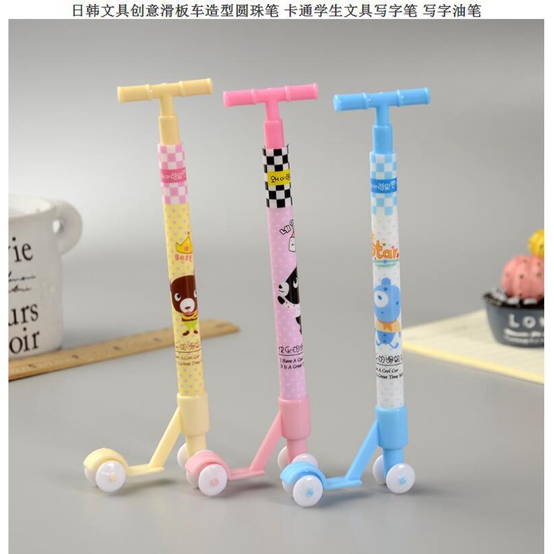 Bút Bi Tạo Hình Xe Scooter Độc Đáo
