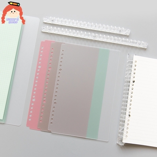 Bìa Kẹp Hồ Sơ Đóng Gáy Khổ A5 / B5 Chất Liệu Nhựa Pp Sáng Tạo Diy