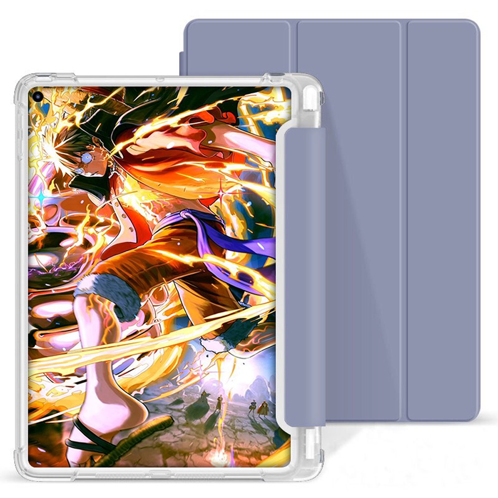 Ốp Máy Tính Bảng silicone Mềm 2J Anime ONE PIECE Luffy Cho iPad 7 8 9 Pro Mini4 Mini5 Air2 Air3 Air4 2022